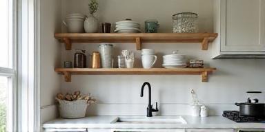 Bespoke kitchen storage Brighton coastal design