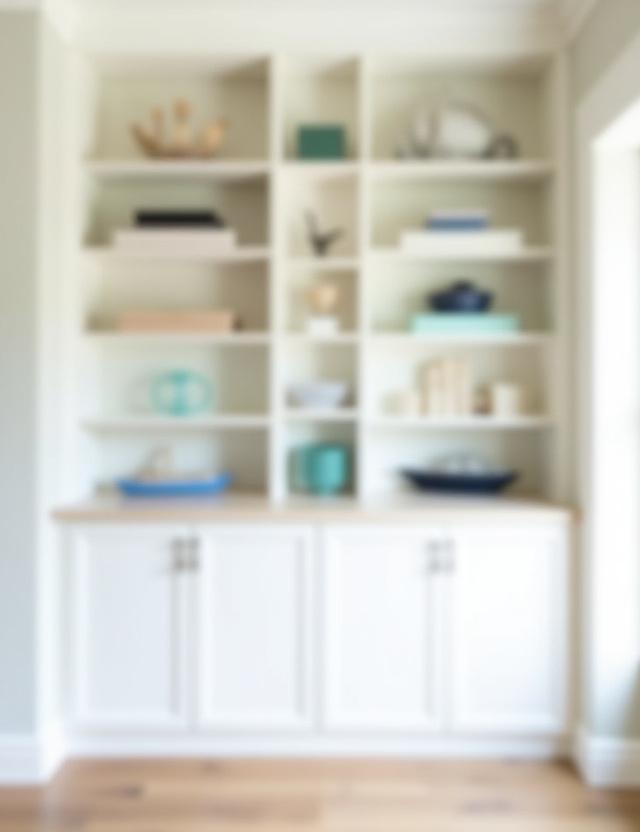 Custom wall storage solutions for coastal residences