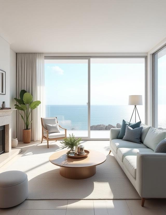 Coastal home staging for premium real estate Brighton